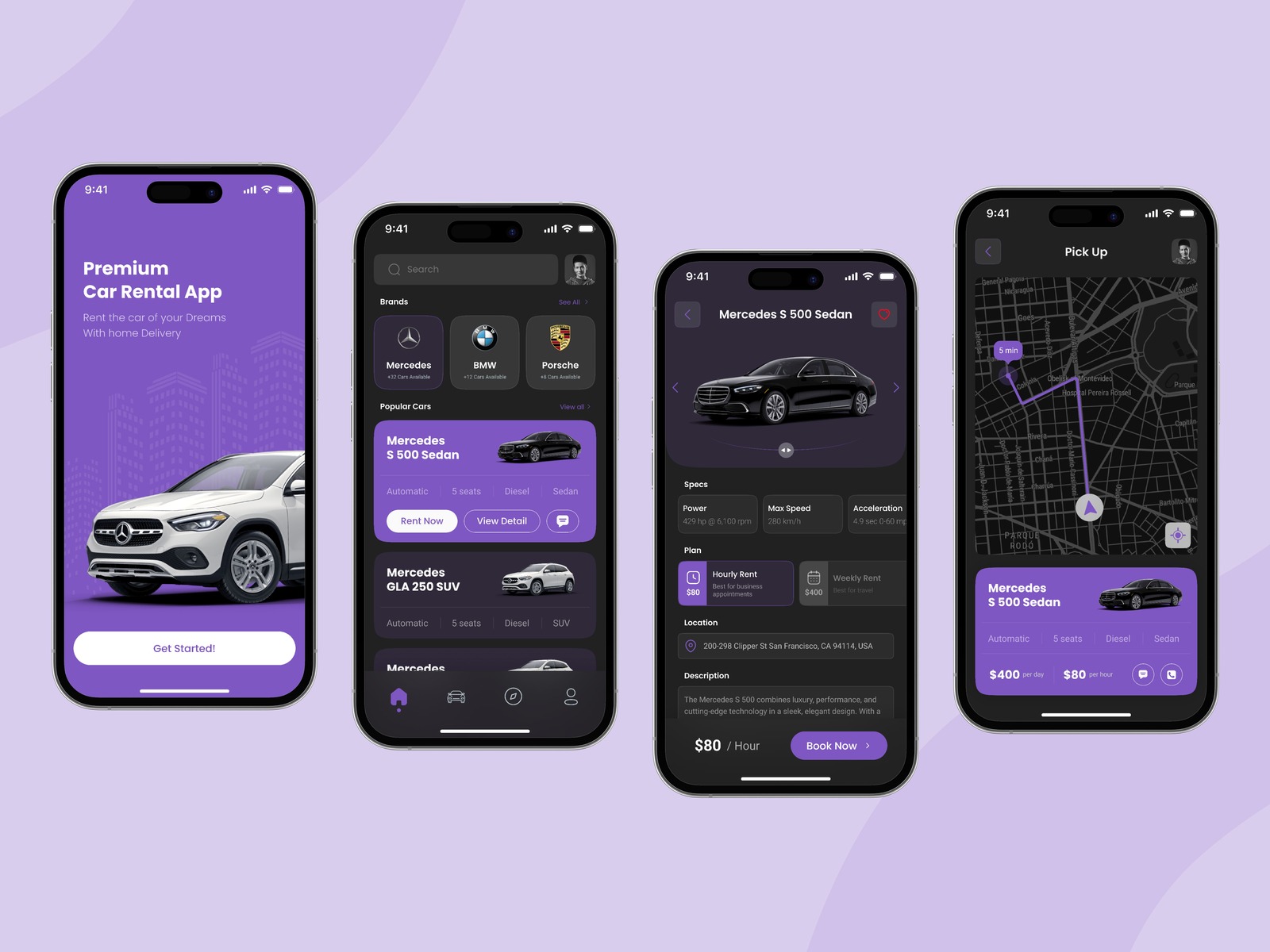 Car Rental Mobile Application