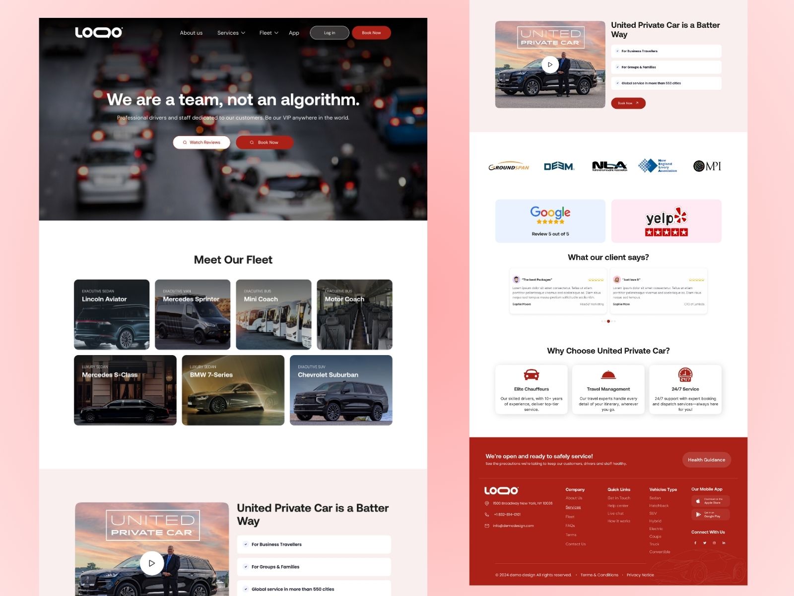 Car Rental Website Design and Development