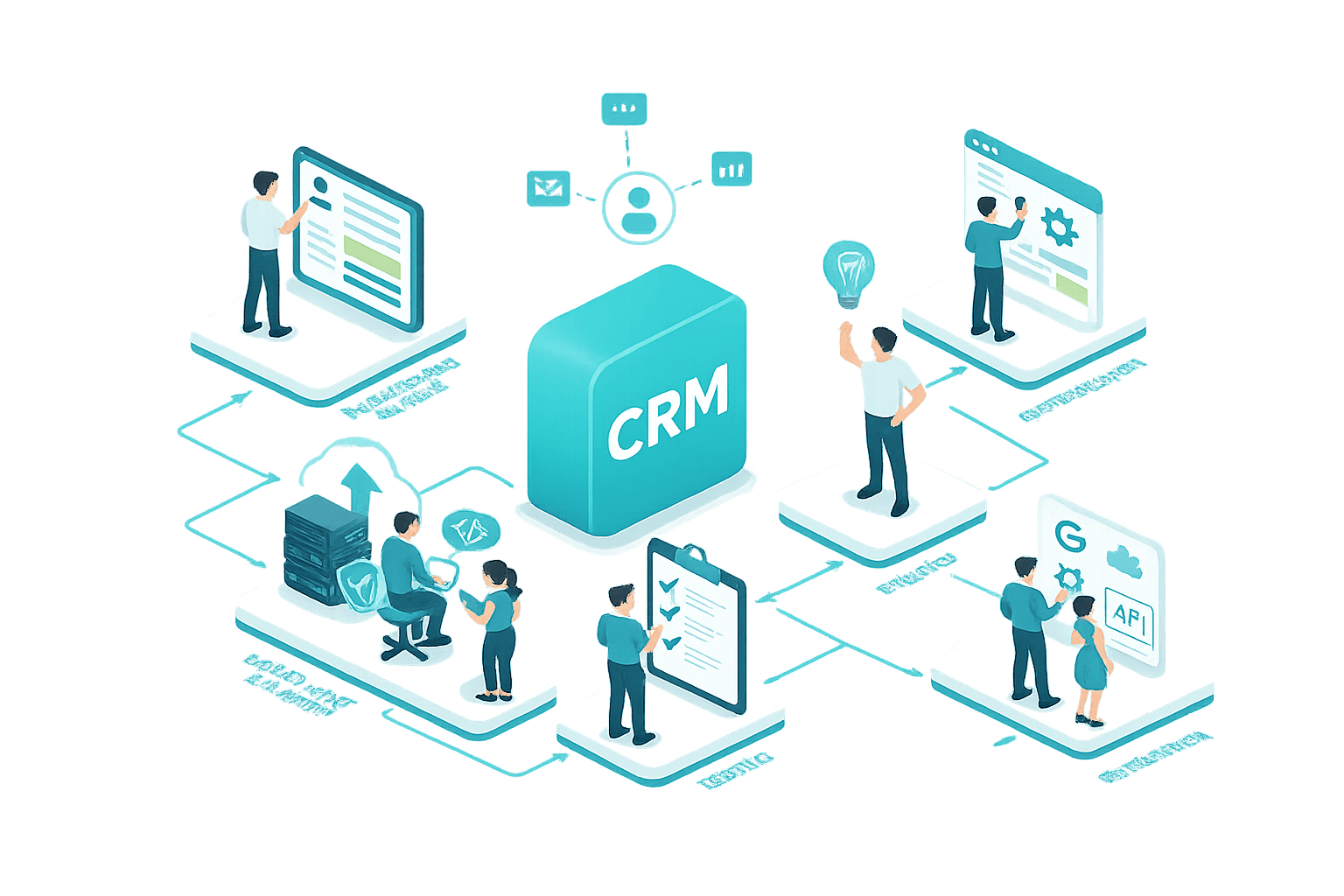 Custom CRM Development - Coder Scotch Technologies